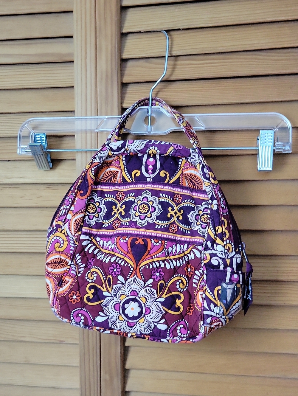 Vera Bradley Safari Sunset Lunch Bunch Insulated Lunch Bag Retired Fall 2011 EUC